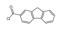 9H-fluorene-2-carbonyl chloride Structure
