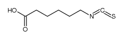 6-isothiocyanato-hexanoic acid Structure