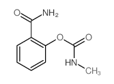 Benzamide,2-[[(methylamino)carbonyl]oxy]-结构式