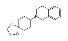 2-(1,4-dioxaspiro[4.5]decan-8-yl)-1,2,3,4-tetrahydroisoquinoline Structure