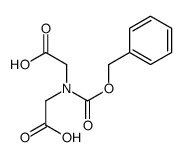 2-[carboxymethyl(phenylmethoxycarbonyl)amino]acetic acid Structure