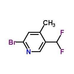 2-Bromo-5-(difluoromethyl)-4-methylpyridine picture