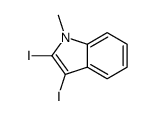 2,3-diiodo-1-methylindole结构式