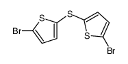 2-bromo-5-(5-bromothiophen-2-yl)sulfanylthiophene Structure