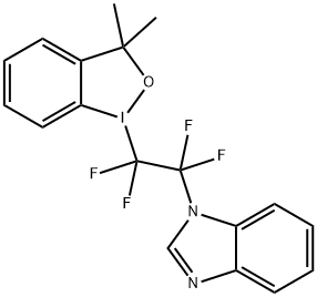 Alcohol Togni-(BenzimidazolylCF2CF2)-reagent结构式