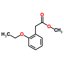 2-ETHOXY-BENZENEACETIC ACID METHYL ESTER Structure