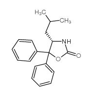 (S)-(-)-5,5-二苯基-4-异丁基-2-恶唑烷酮图片