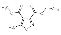ETHYL-METHYL-5-METHYL-3,4-ISOXAZOLE DICARBOXYLATE结构式