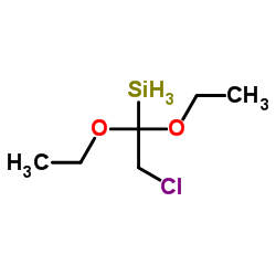 Chloromethyl Methyl Diethoxysilane Structure
