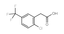 2-chloro-5-(trifluoromethyl)phenylacetic acid picture