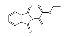 ethyl α-phthalimidoacrylate Structure