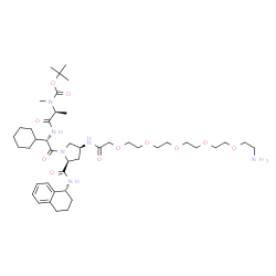 A 410099.1 amide-PEG5-amine Structure