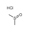 (methylsulfinyl)methane hydrochloride结构式