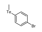 1-bromo-4-methyltellanylbenzene Structure