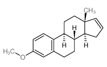 Estra-1,3,5(10),16-tetraene,3-methoxy-结构式