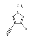 4-溴-1-甲基-1H-吡唑-3-甲腈图片