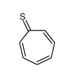 1,3,5-Cycloheptatriene-7-thione structure