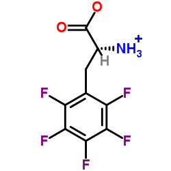 2,3,4,5,6-Pentafluor-D-phenylalanin structure