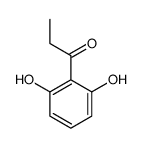 1-(2,6-dihydroxyphenyl)propan-1-one结构式