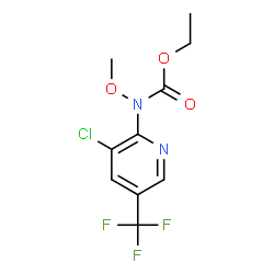 ETHYL N-[3-CHLORO-5-(TRIFLUOROMETHYL)-2-PYRIDINYL]-N-METHOXYCARBAMATE Structure