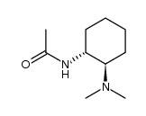(R,R)-trans-N-[2-(N',N'-dimethylamino)hexyl]acetamide Structure