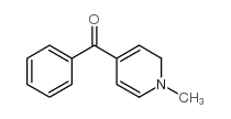 Pyridinium, 4-benzoyl-1-methyl-, iodide (1:1) structure