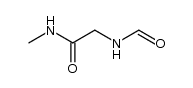 N-formylglycine methylamide Structure
