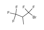 1-bromo-1,1,3,3,3-pentafluoro-2-methyl-propane Structure
