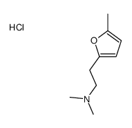 dimethyl-[2-(5-methylfuran-2-yl)ethyl]azanium,chloride Structure