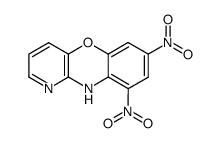 7,9-Dinitro-1H-pyrido[3,2-b][1,4]benzoxazine结构式