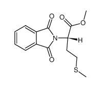 Methyl-(S)-2-phtalimido-4-methylthiobutanoate结构式