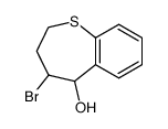 4-bromo-2,3,4,5-tetrahydro-benzo[b]thiepin-5-ol Structure