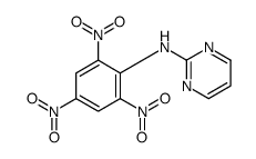 N-(2,4,6-trinitrophenyl)pyrimidin-2-amine Structure