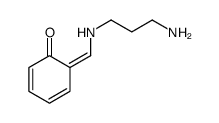 6-[(3-aminopropylamino)methylidene]cyclohexa-2,4-dien-1-one Structure