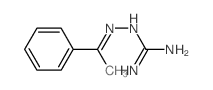 2-(1-phenylethylideneamino)guanidine结构式