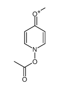 (4-methoxypyridin-1-ium-1-yl) acetate结构式