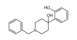 1-benzyl-4-(2-hydroxyphenyl)piperidin-4-ol structure