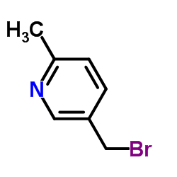 5-(Bromomethyl)-2-methylpyridine Structure