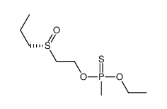 ethoxy-methyl-[2-[(S)-propylsulfinyl]ethoxy]-sulfanylidene-λ5-phosphane Structure