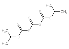 propan-2-yloxy-propan-2-yloxycarbothioylsulfanylcarbothioylsulfanyl-me thanethione结构式