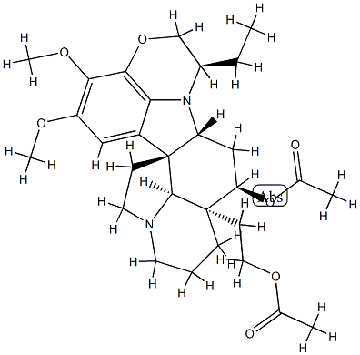 (4β)-25-Acetyl-4-acetyloxy-22α-ethyl-15,16-dimethoxy-4,25-secoobscurinervan picture