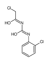 2-chloro-N-[(2-chlorophenyl)carbamoyl]acetamide Structure