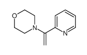 4-(1-pyridin-2-ylethenyl)morpholine结构式