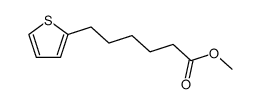 6-thiophen-2-yl-hexanoic acid methyl ester结构式
