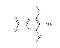 4-amino-3,5-dimethoxy-benzoic acid methyl ester Structure