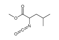 methyl 2-isocyanato-4-methylpentanoate结构式