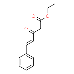 (4E)-3-Oxo-5-phenyl-4-pentenoic acid ethyl ester结构式