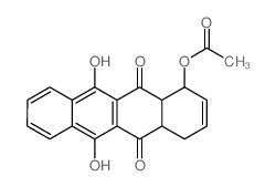 (6,11-dihydroxy-5,12-dioxo-1,4,4a,12a-tetrahydrotetracen-1-yl) acetate picture