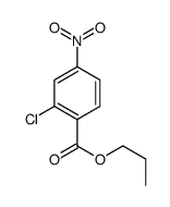 propyl 2-chloro-4-nitrobenzoate Structure