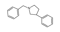 (3S)-1-benzyl-3-phenylpyrrolidine Structure